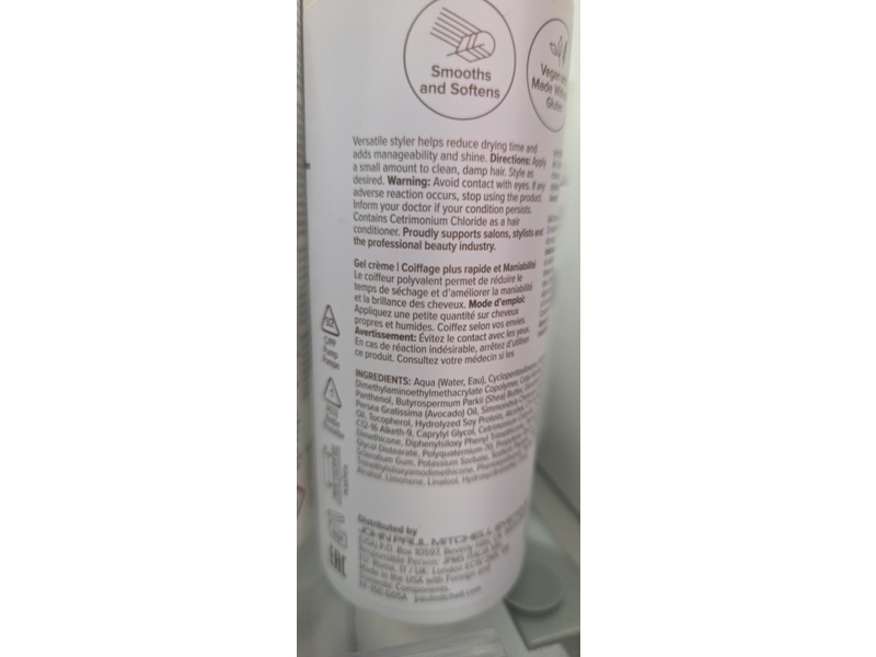 Paul Mitchell Fast Form Styling Cream Gel, Soft Hold, 5,1 fl oz/150 mL