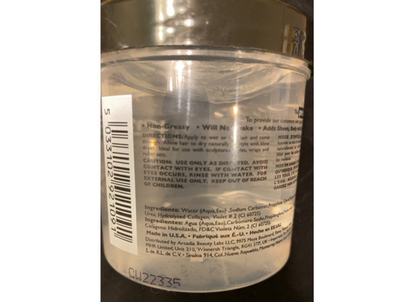 Proclaim Crystal Ice Protein Styling Gel, Ultra Hold, 6 oz/170 g