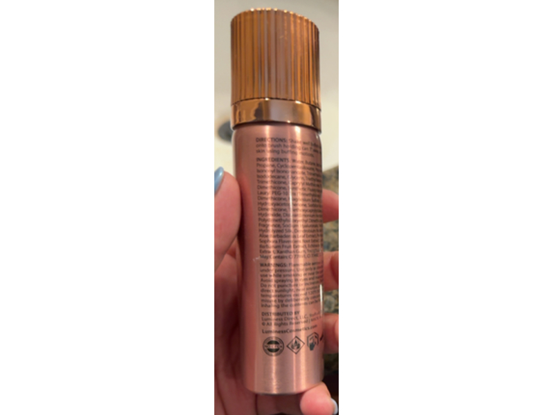 Luminess Silk Airbrush Spray Silk Foundation, Light Warm, 2 fl oz/57 g