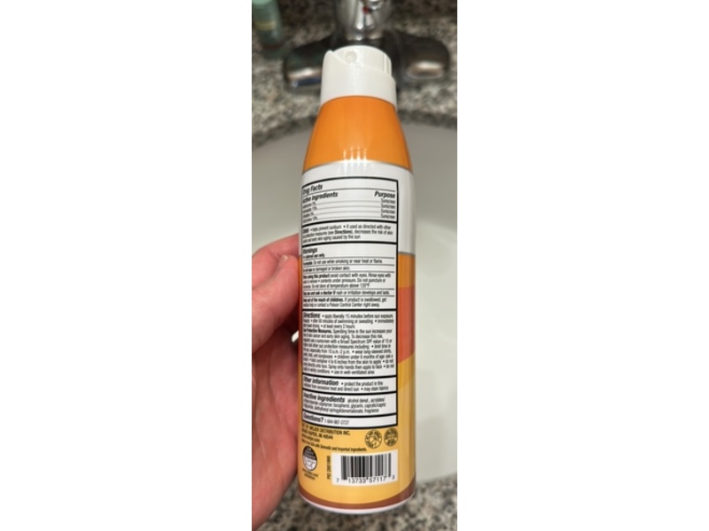 Meijer Sunscreen Continous Spray, SPF 50, 6 oz/170 g