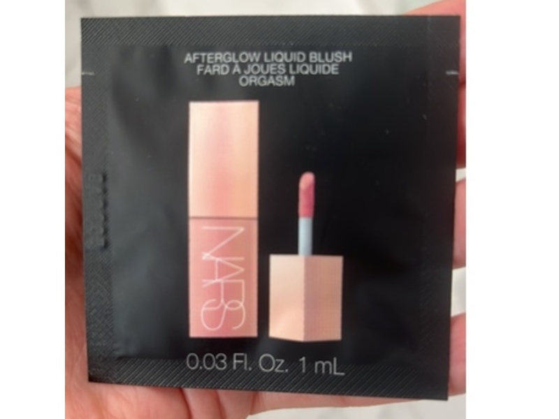 Nars Afterglow Liquid Blush, Orgasm, 0.03 fl oz/1 mL