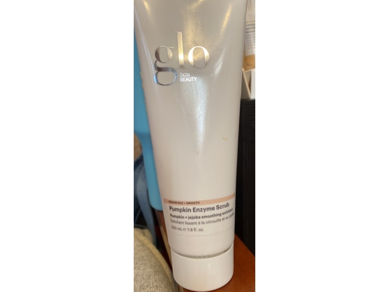 Glo Skin Beauty Pumpkin Enzyme Scrub, 7.8 fl oz/230 mL