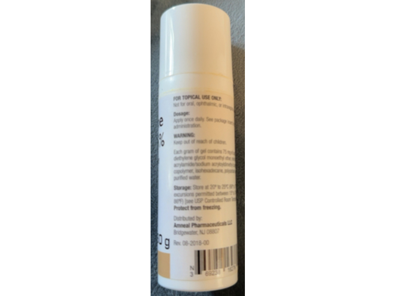 Dapsone Gel, 7.5%, 60 g, Amneal (Rx)