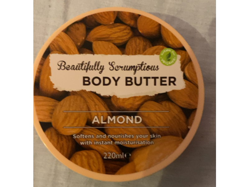 Beautifully Scrumptious Body Butter, Almond, 220 mL