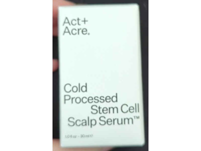 ACT+ ACRE Cold Processed Stem Cell Scalp Serum, 1 fl oz/30 mL