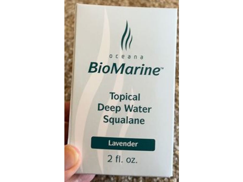 Oceana Biomarine Topical Deep Water Squalane, Lavender, 2 fl oz
