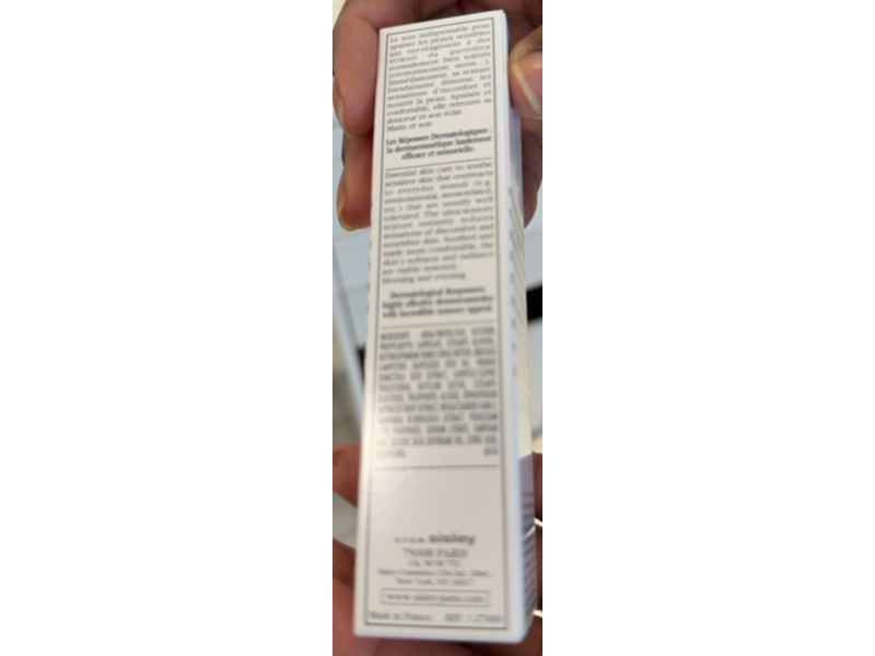 Sisley Paris Sensitive Skin Soothing Care, 1.3 fl oz/40 mL