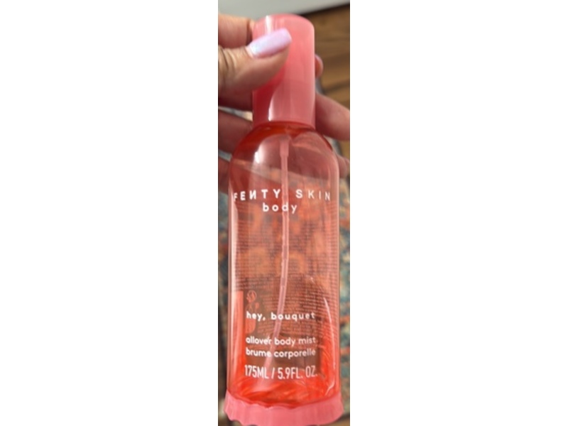 Fenty Beauty Body Allover Body Mist, Hey, Bouquet, 5.9 fl oz/175 mL