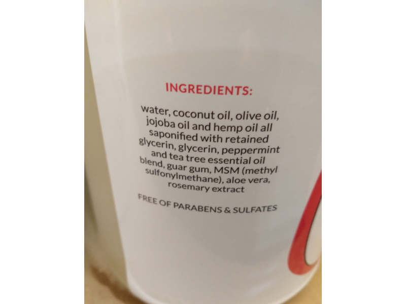 Griffin Remedy Foaming Hand Soap, Peppermint Tea Tree, 3.8 L