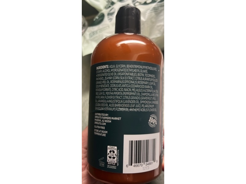 Real Root Strengthening & Volumizing Conditioner, Biotin Enriched, 16 fl oz/473 mL