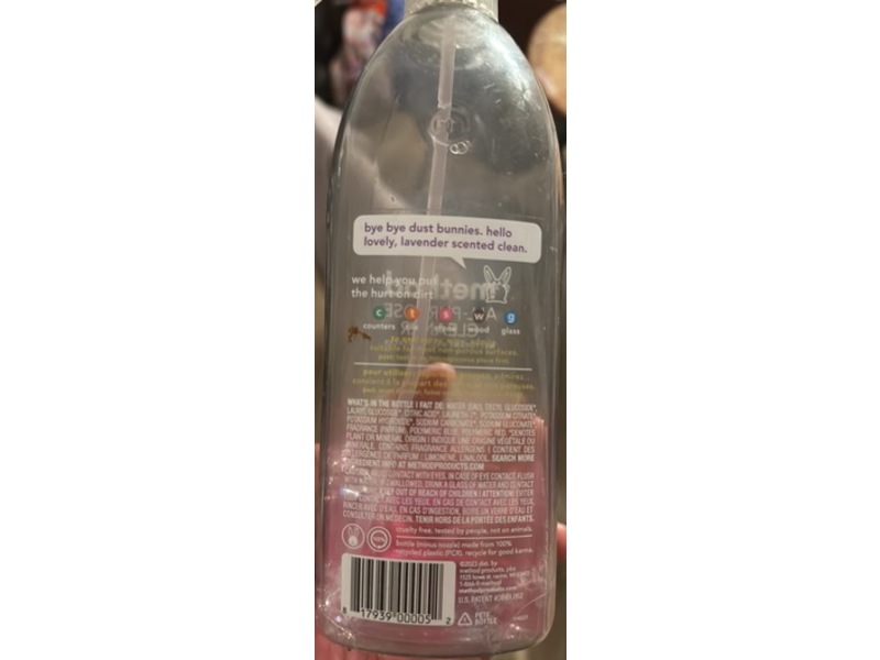 Method All-Purpose Cleaner, French Lavender, 28 fl oz/828 mL