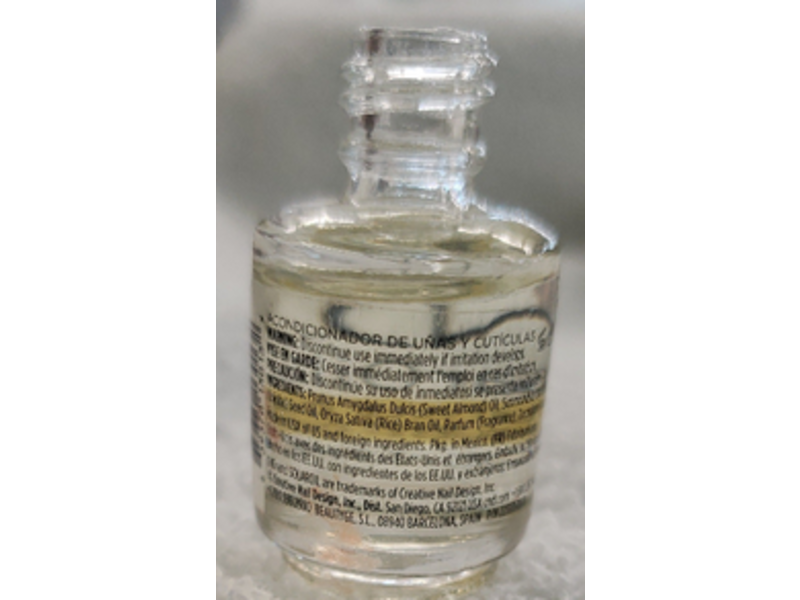 Creative Nail Design Nail & Cuticle Care Solar Oil, 0.125 fl oz/3.7 mL