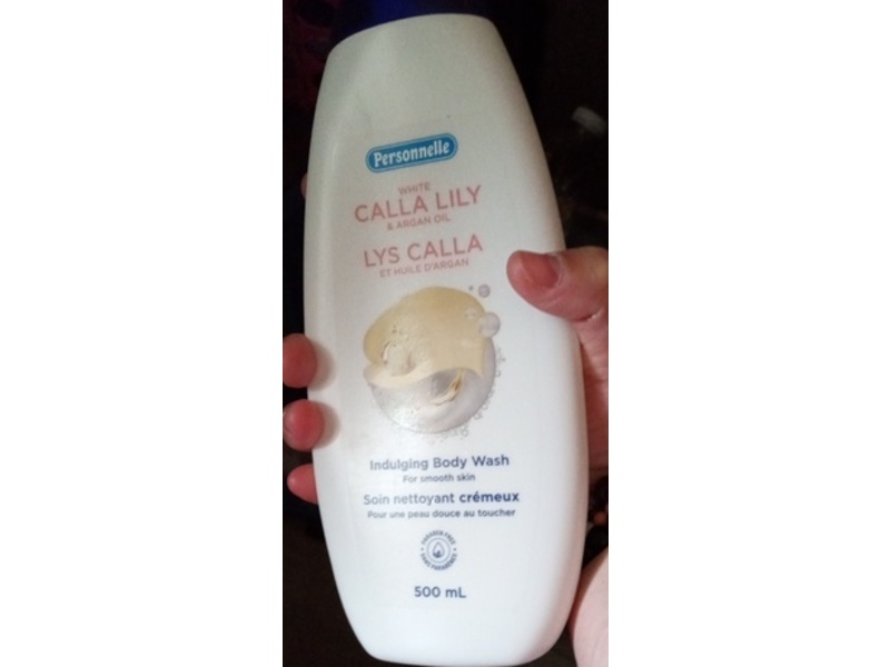 Personnelle Indulging Body Wash, White Calla Lily & Argan Oil, 500 mL