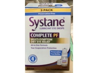 Alcon Systane Lubricant Eye Drops, 0.34 fl oz/10 mL, Pack Of 3 - thumbnail 2