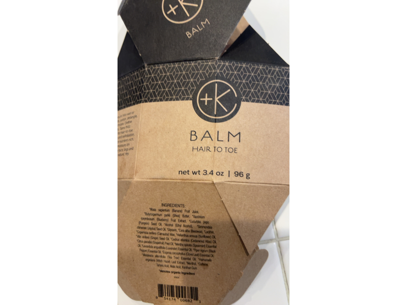 Cult & King Hair To Toe Balm, 3.4 oz/96 g