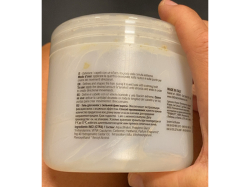 360 Defining Hold Maxi Gel, 3 Strong Hold, 17.64 fl oz/500 mL