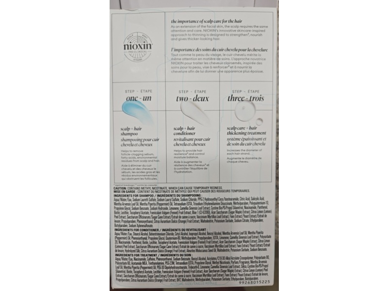Nioxin Pro Clinical System 3 Kit, Trial Size