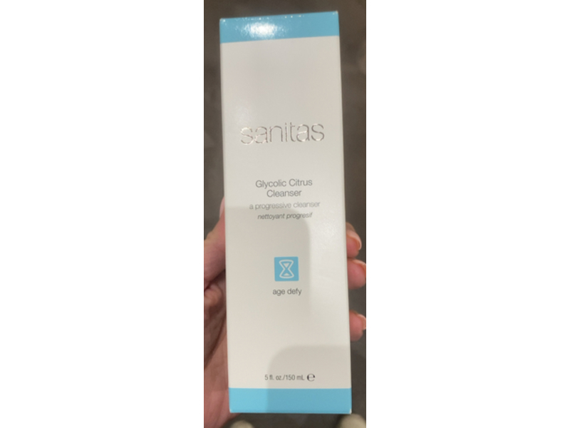 Sanitas Glycolic Citrus Cleanser, 5 fl oz/150 mL