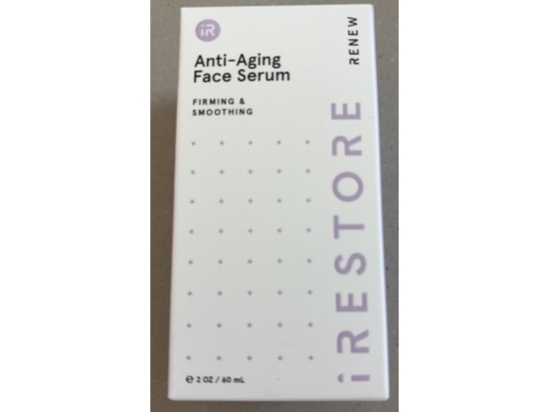 iRestore Anti-Aging Face Serum, Renew, 2 fl oz/60 mL