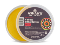 Ashanti Naturals 100% Natural Yellow Shea Butter Moisturizer, Solid, 8 oz/227 g - thumbnail 1