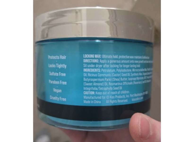 Kiss Colors & Care Locking Wax, Ultimate Hold, 6 oz