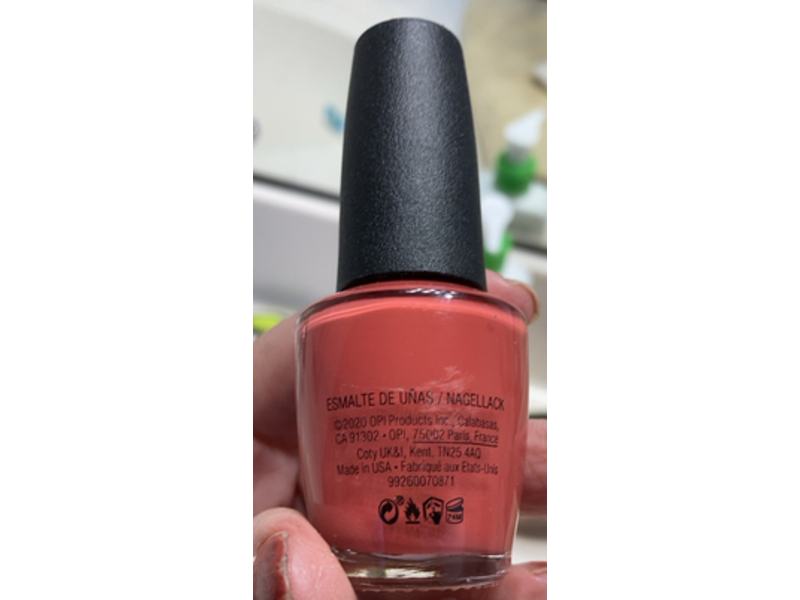 O.P.I Nail Lacquer, My Solar Clock Is Ticking, 0.5 lf oz/15 mL