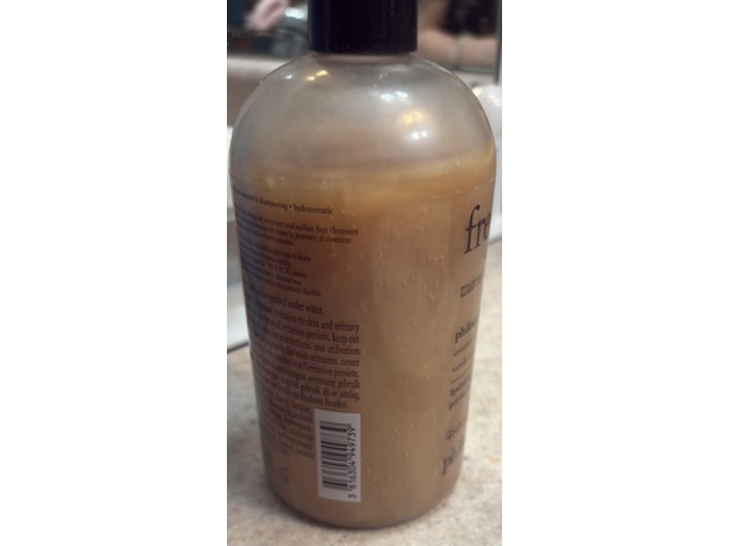 Philosophy Warm Cashmere Hydrating Shower Gel, Fresh Cream, 16 fl oz/480 mL