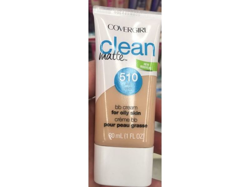 CoverGirl Clean Matte BB Cream, 510 Fair, 1 fl oz/30 mL