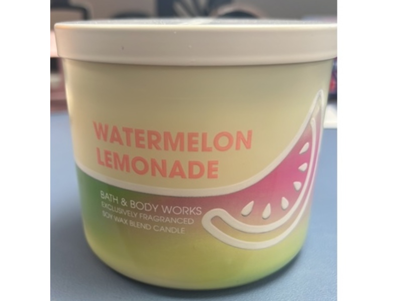 Bath & Body Works Scented Candle, Watermelon Lemonade, 14.5 oz/411 g