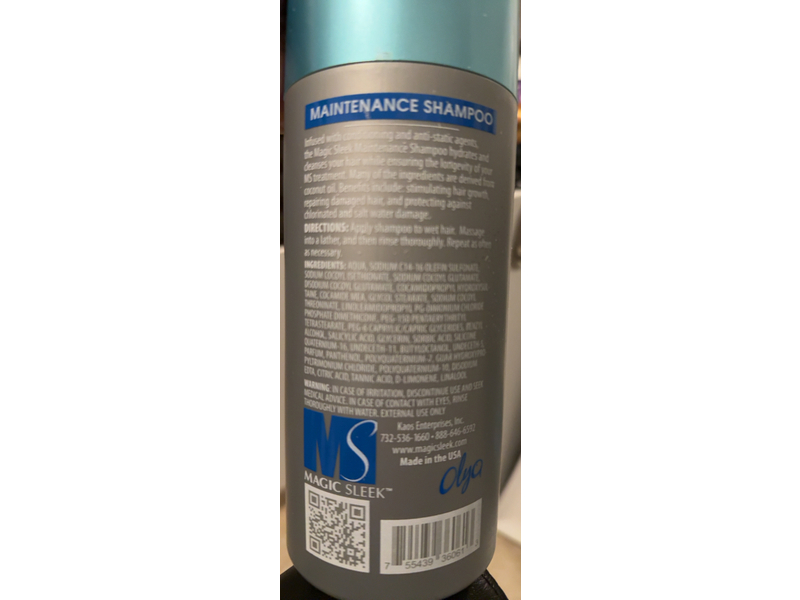 MagicSleek The Next Generation Healthier Hair Maintenance Shampoo, 33.2 oz
