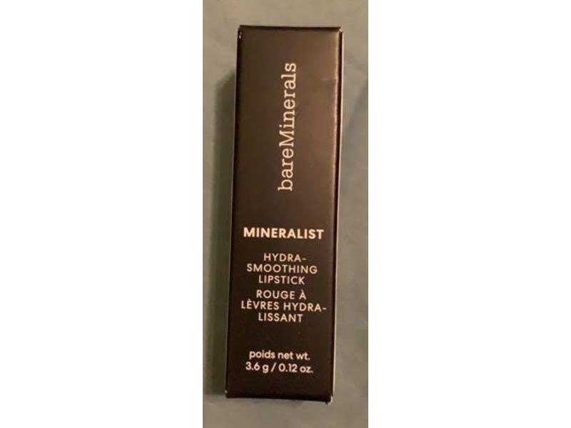 Bare Minerals Mineralist Hydra-Smoothing Lipstick, Intuition, 0.12 oz/3.6 g