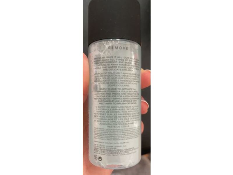 Lashify Melt Away Gentle, Dual-Phase Eye Makeup And Bond Remover, 2.7 fl oz/80 ml
