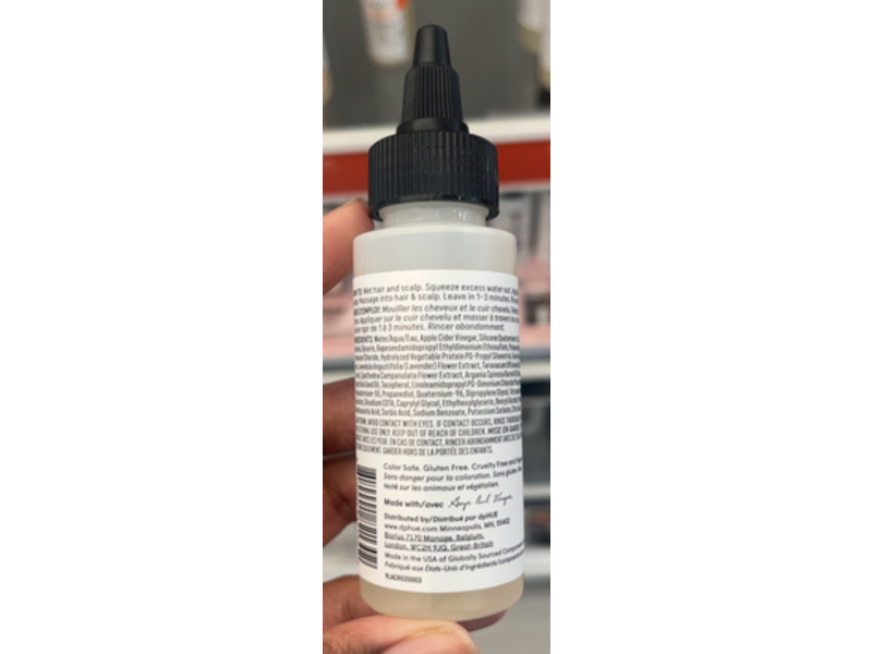 dpHUE Hair Rinse, Apple Cider Vinegar, 2 fl oz/59 mL