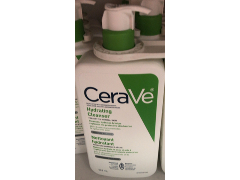 CeraVe Hydrating Cleanser, Normal to Dry Skin, 562 mL