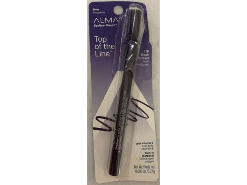 Almay Eyeliner Pencil, 210 Black Amethyst, 0.009 oz / 0.27 g