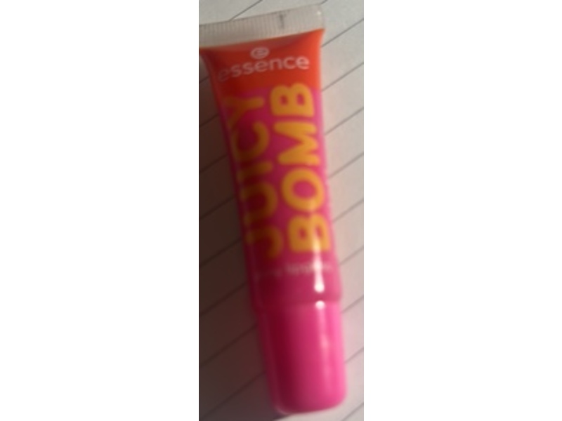 Essence Juicy Bomb Party Lipgloss, 03 Pretty Pitaya, 0.33 fl oz/10 mL