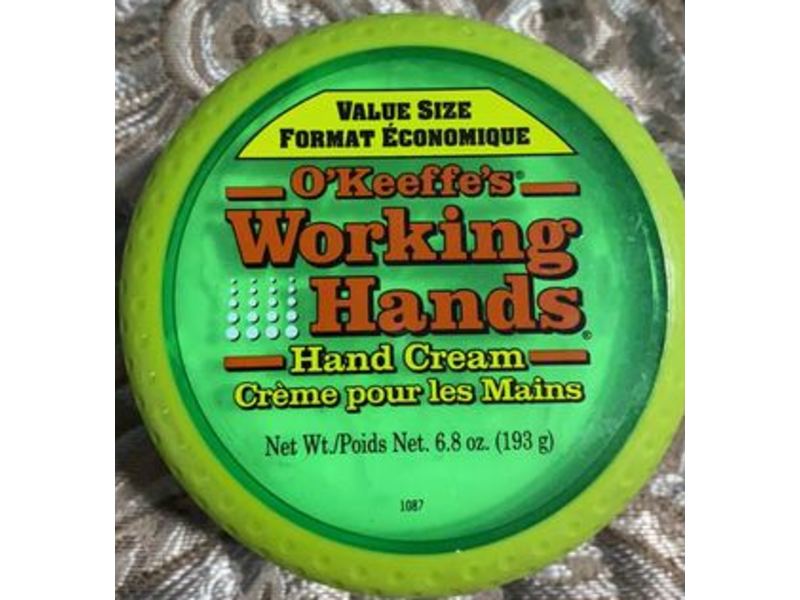 O'Keeffe's Working Hands Hand Cream, 6.8 oz/193 g