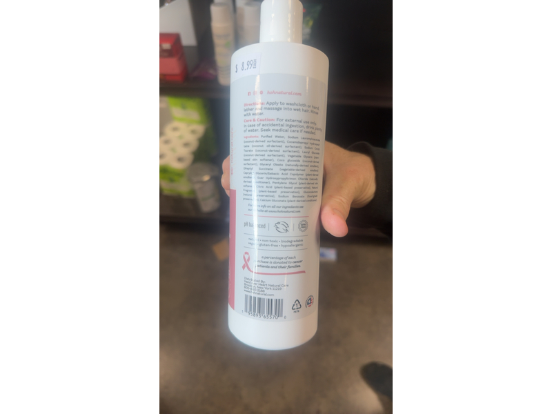 Hand Over Heart, Pure Hydrating Shampoo, Seaberry And Rose, 16 fl oz/473 mL