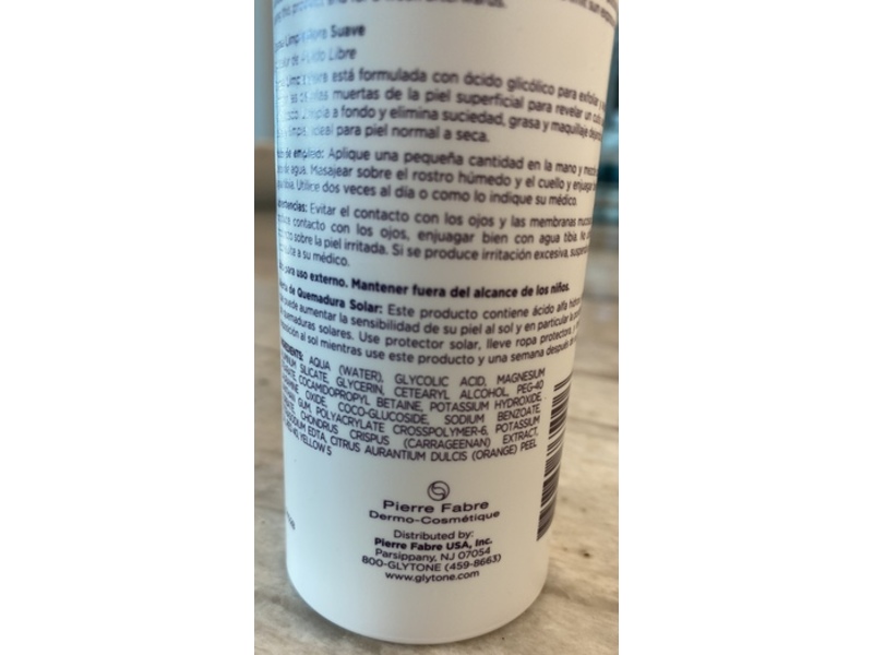 Glytone Mild Cream Cleanser, Rejuvenating, 6.7 fl oz/200 mL