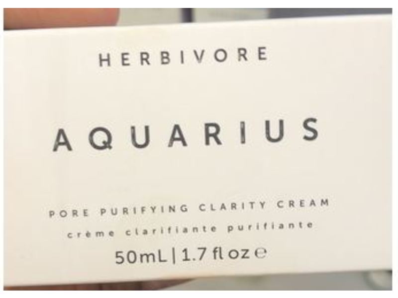 Herbivore Aquarius Pore Purifying Clarity Cream, 1.7 fl oz/50 mL