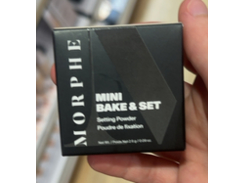 Morphe Mini Bake & Set Setting Powder, Translucent, 0.9 oz/2.6 g