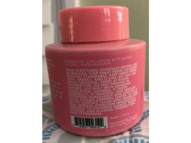 Olive & June Nail Polish Remover, Acetone Free, 2.3 fl oz/65 mL