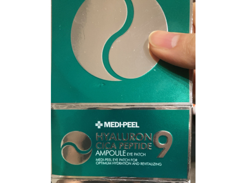 Medi Peel Ampoule Eye Patch, Hyaluron Cica Peptide 9, 1.6 g, 60 Count