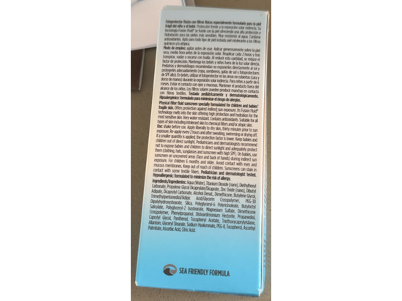 Isdin Fotoprotector Pediatrics Fusion Fluid, SPF 50, 50 mL