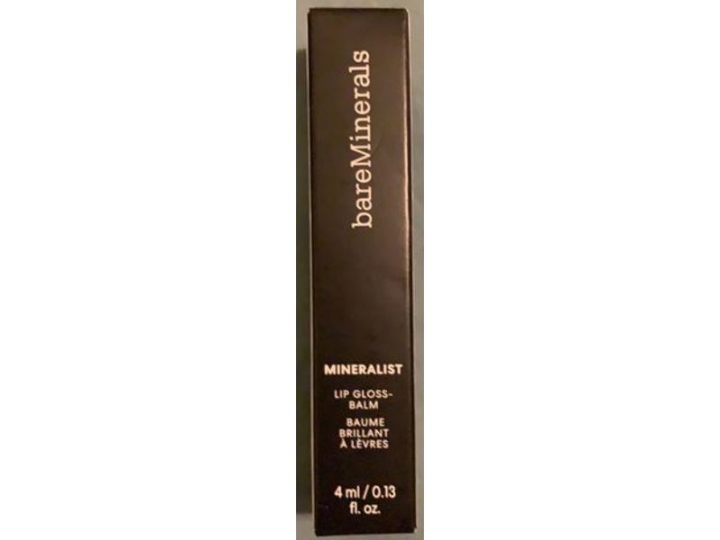 bareMinerals Mineralist Gloss-Balm, Peace, 0.13 fl oz/4mL