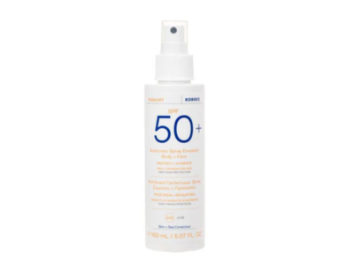 Korres Yoghurt Sun Emulsion Spray, SPF 50+, 5.07 fl oz/150 mL