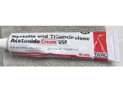 Nystatin and Triamcinolone Acetonide Cream USP, 60 g, Taro Pharmaceuticals (RX)