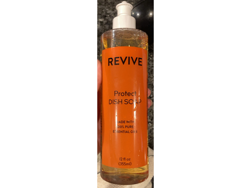 Revive Protect Dish Soap, 100% Pure Essential Oils, 12 fl oz/355 mL