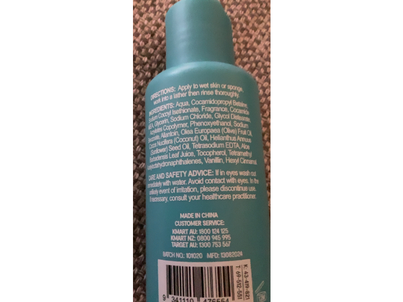 Oxx Body Wash, Coconut Waves, 100 mL