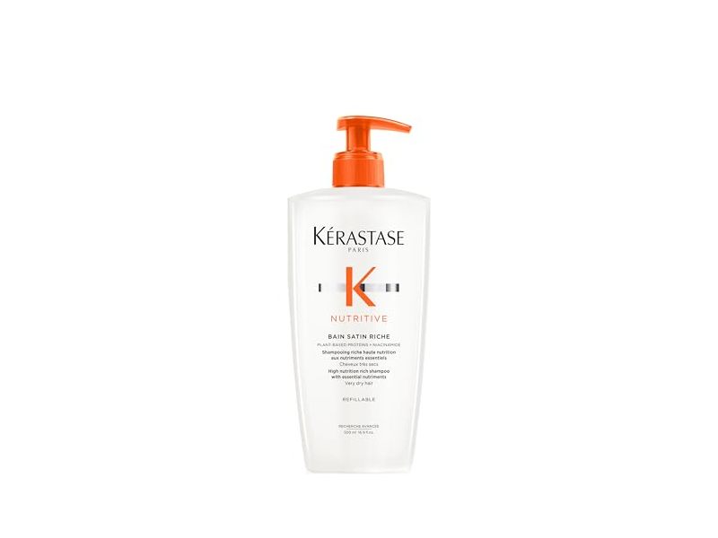 Kerastase Nutritive Bain Satin Riche Shampoo, 16.9 fl oz/500 mL